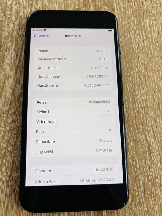 Vand iphone 7 plus in stare buna