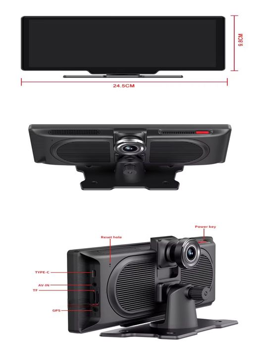 Navigatie auto cu SIM 10.26 Android 13 8-Core 4GB RAM 64GB ROM Carplay