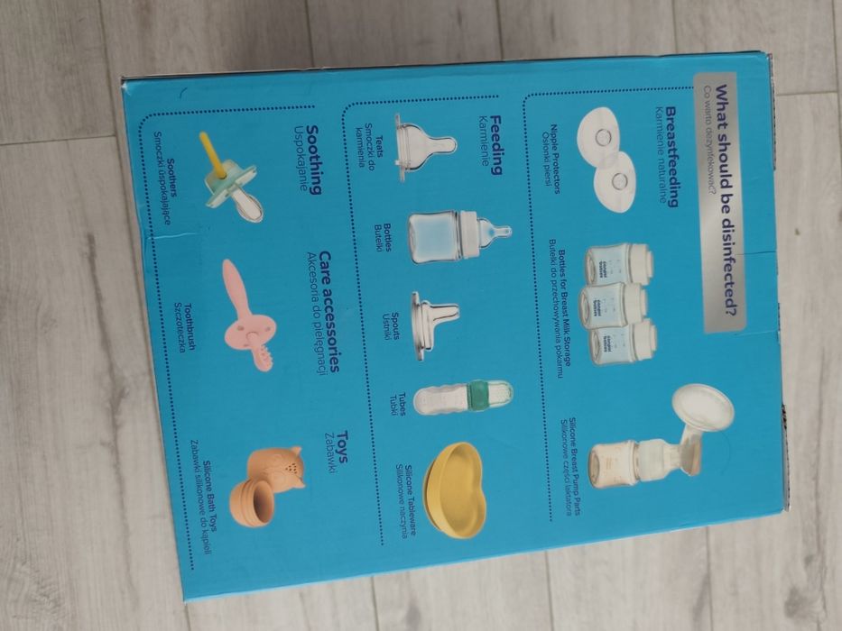 Sterilizator electric cu abur 2 in 1 Canpol Babies