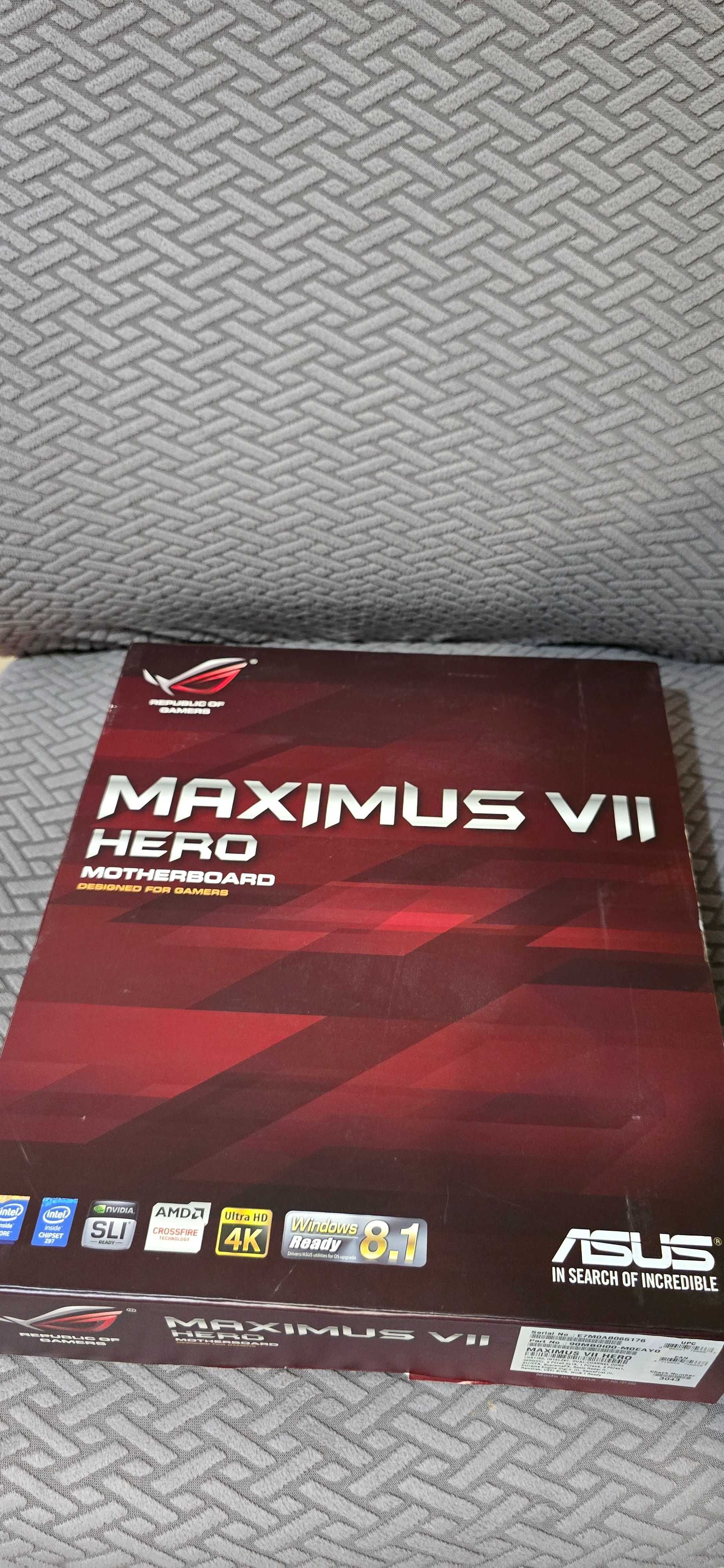 Bundle Maximus Hero VII + i5 4690k + 24 GB Hyperx Savage