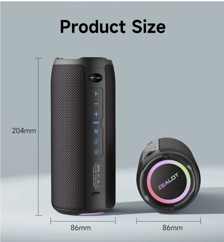 Продавам bluetooth тонколони ZEALOT