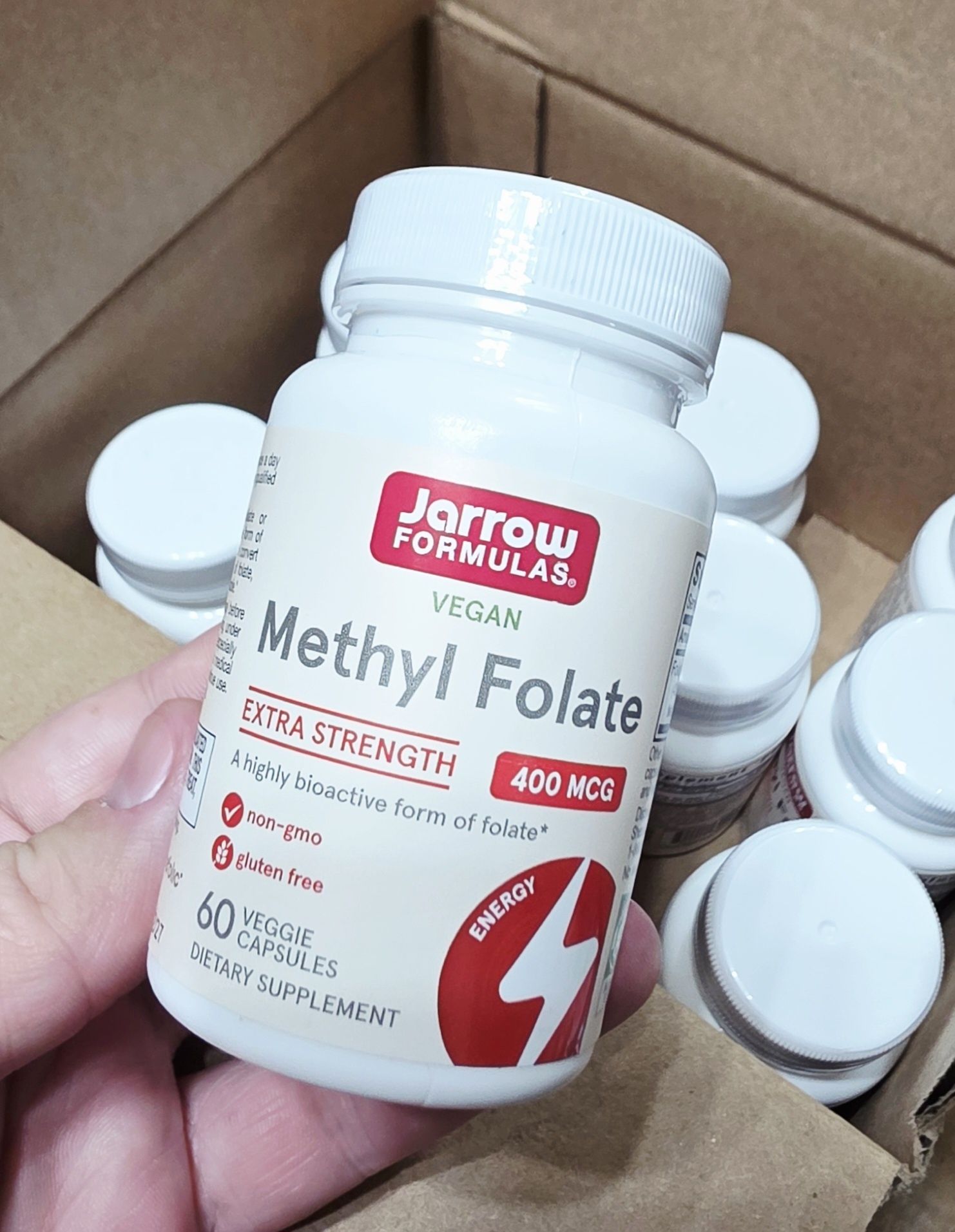 ДОСТАВКИ НЕТ Jarrow Formulas метил фолат 400 , 60шт Made in USA