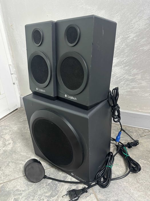 Тонколони , буфер Logitech Z333 2.1 за компютър