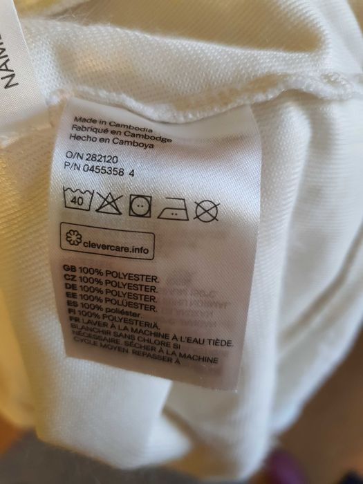 Haina alba din blana fete varsta 8-10 ani