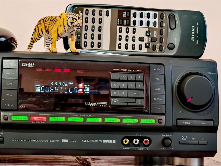 Aiwa AV-X100. Receiver A/V 5.1 channel. Superb. La cutie. Preț fix !