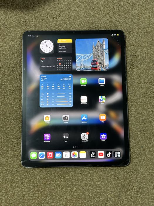 iPad Pro 12.9 inch 5 th Gen  M1 cellular 256gb
