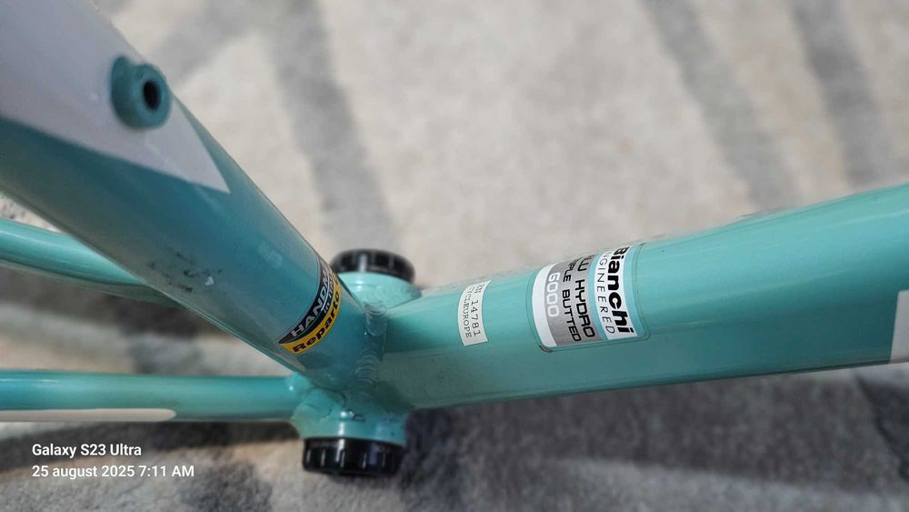 Cadru Bicicleta Bianchi Nirone 7 C2c Anduranta, Marime Xl/61