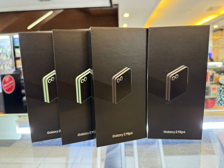 Новинка!!! Samsung Galaxy Z Flip 6 256GB 512Gb / Каспи RED/QR / Halyk