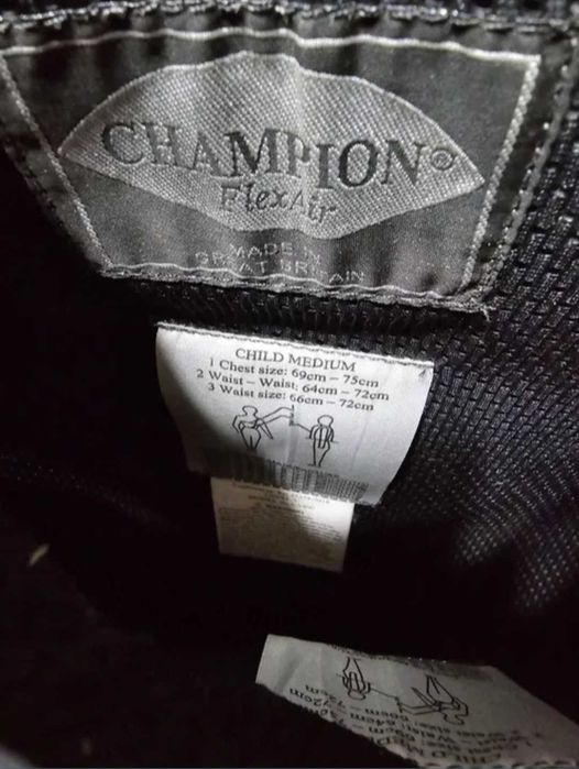 Protector de corp pentru echitație Champion Flex Air Călărie Copil Mar