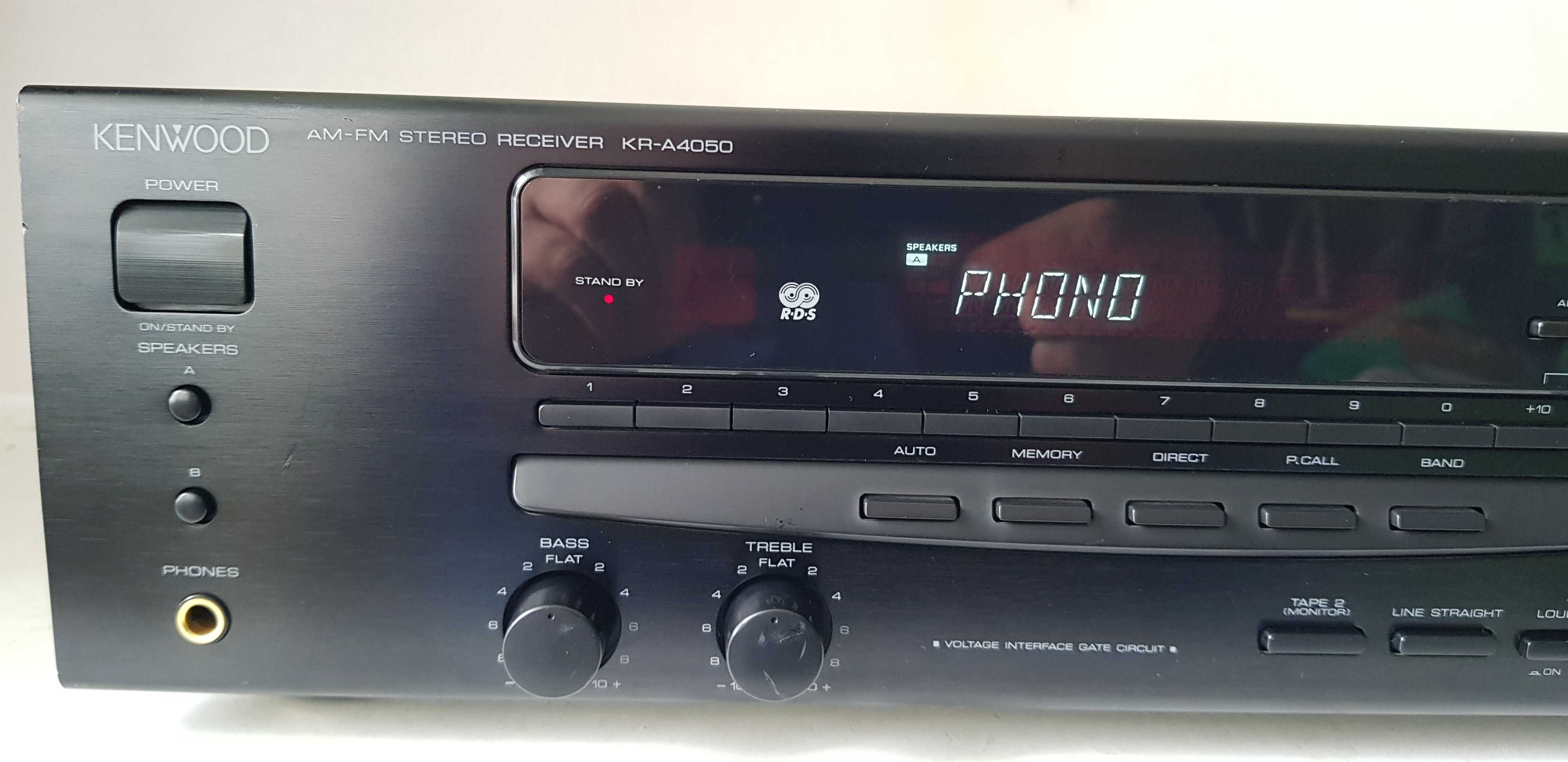 Kenwood KR A 4050 amplificator stereo muzica film timp liber