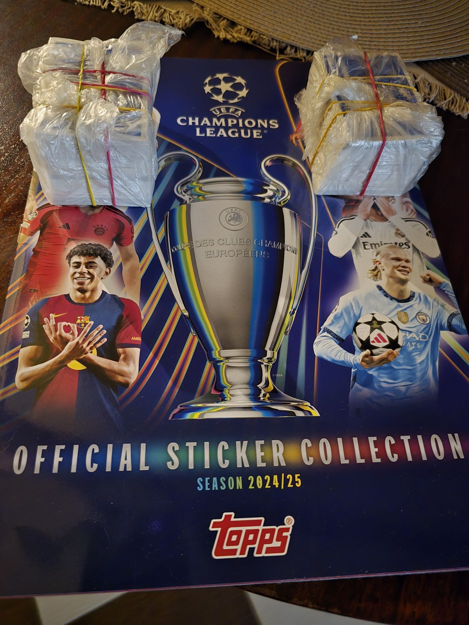 Ucl topps 2024 2025 stickere colectie completa