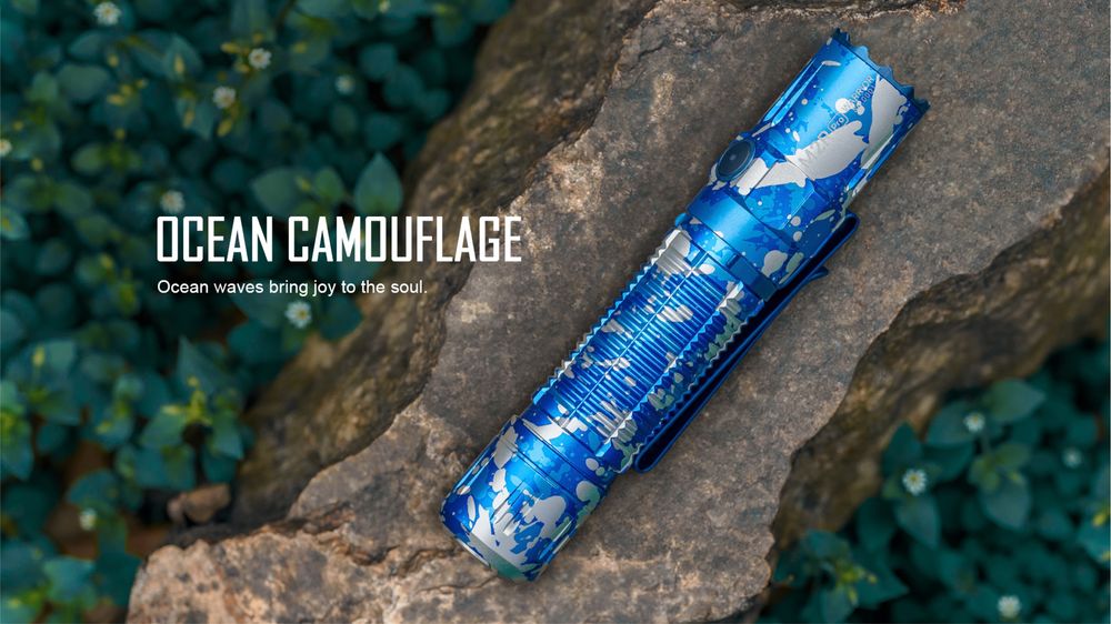 фенер Olight M2R PRO WARRIOR Limited edition Ocean Camouflage