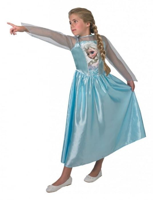 Rochie Frozen Elsa 9-10 ani