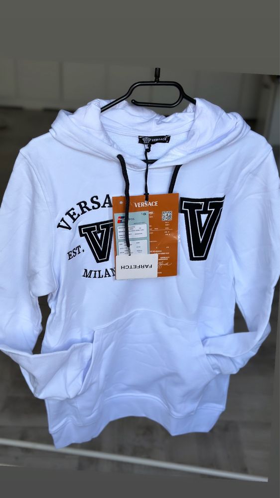 Hanorac Versace White