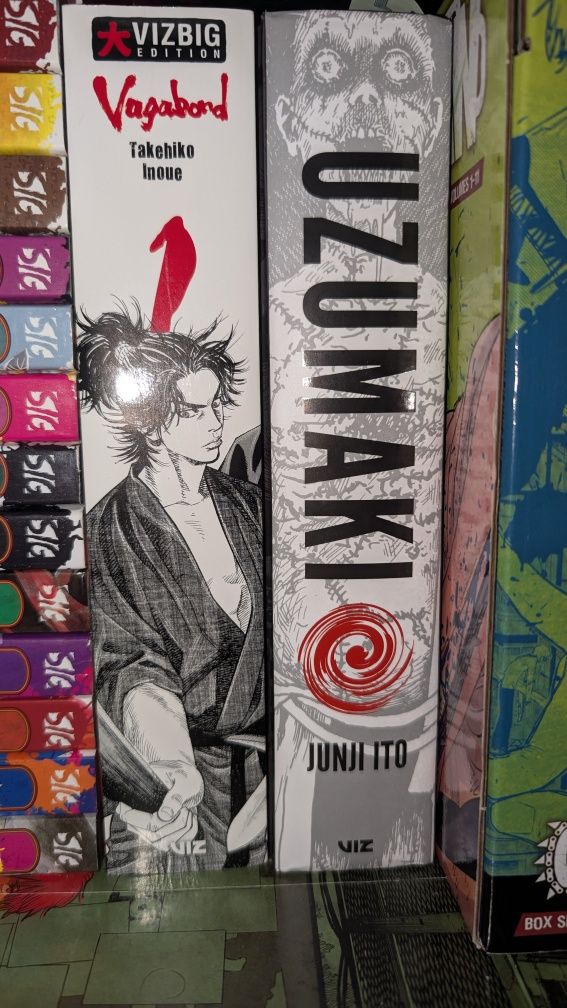 MANGA: Chainsaw Man, Death Note, Berserk, Vagabond, etc
