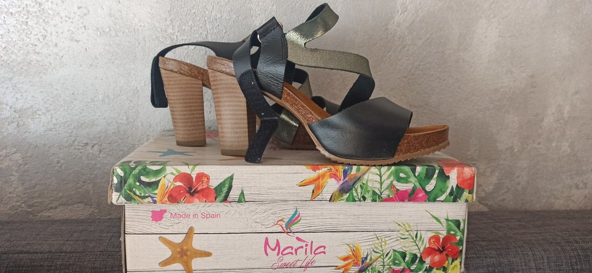 Сандали GiAnni,Tamaris, естествена кожа