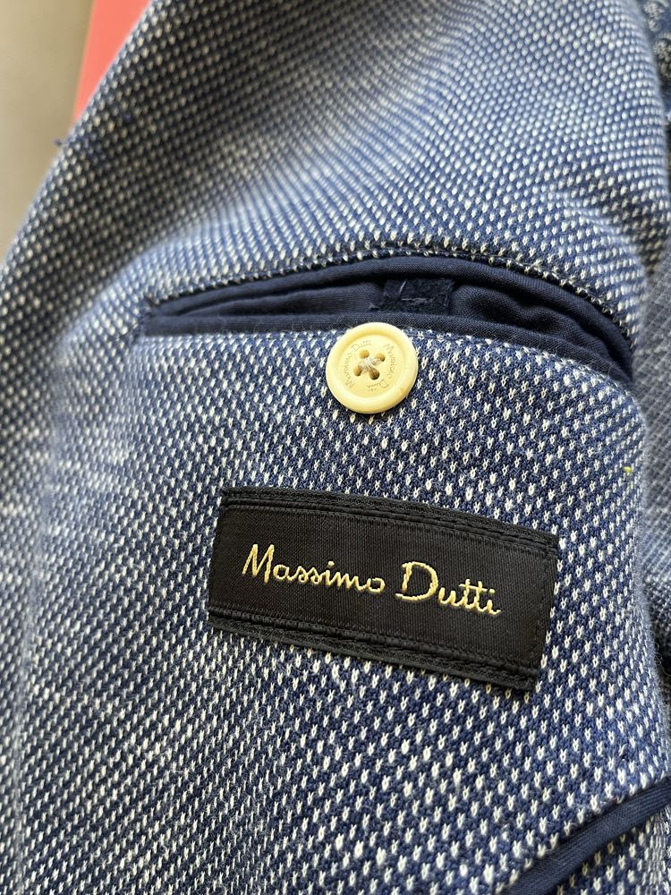 Massimo Dutti -Extrafine Cotton- Спортно сако размер М Slim / Оригинал