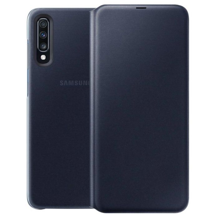 Husa originala Wallet Cover Samsung Galaxy A70 A705 si stylus