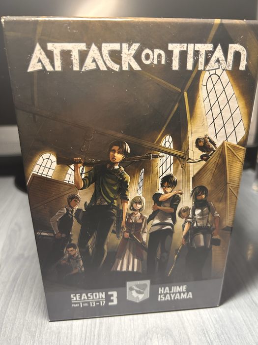 Set manga attack on titan nefolosite