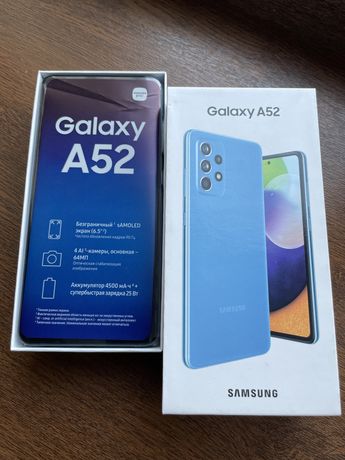 Новый Samsung Galaxy A52 128gb Blue