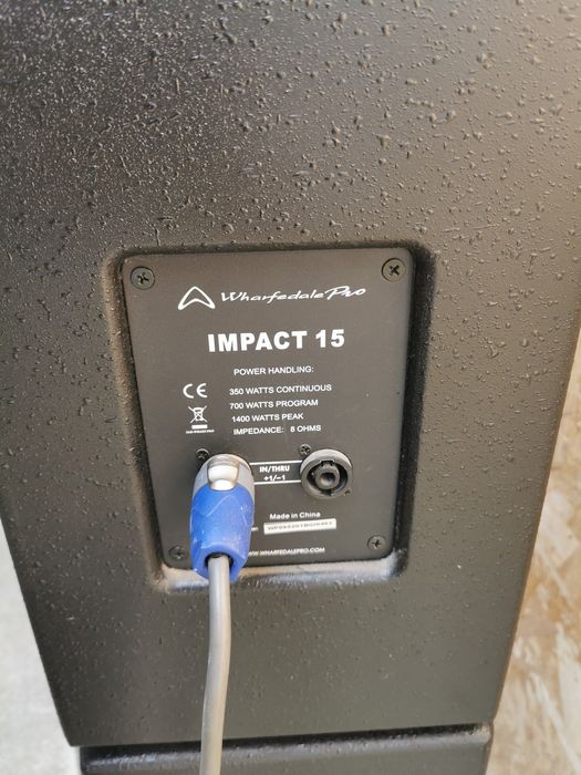 Vând topuri wharfedale pro impact 15 inch