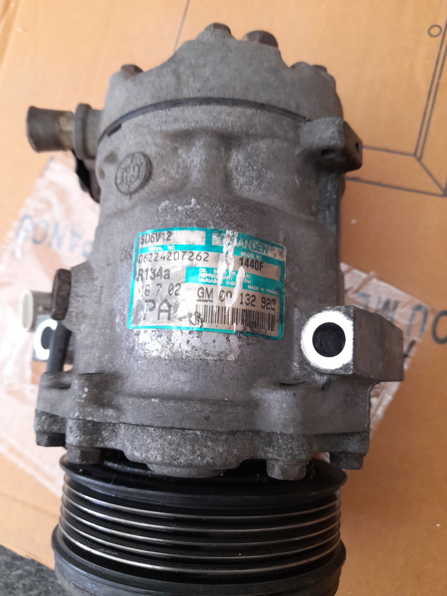 Motor complet fără anexe compresor ac opel Y20DTH 74 kw 101 cp