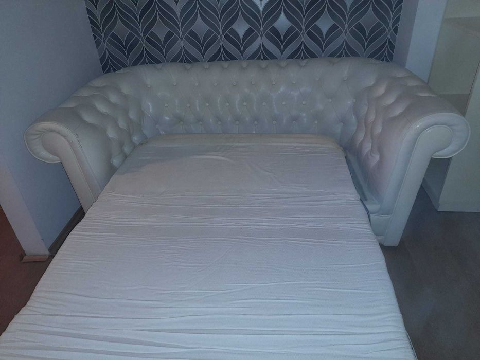 Vand canapea din piele ecologica extensibilă