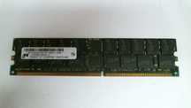 Micron MT36VDDF25672Y‑40BF3 32 x 2 GB DDR1 RDIMM PC‑3200 (DDR‑400) ECC