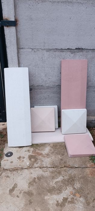 Coame gard,capac stâlp,intervale soclu