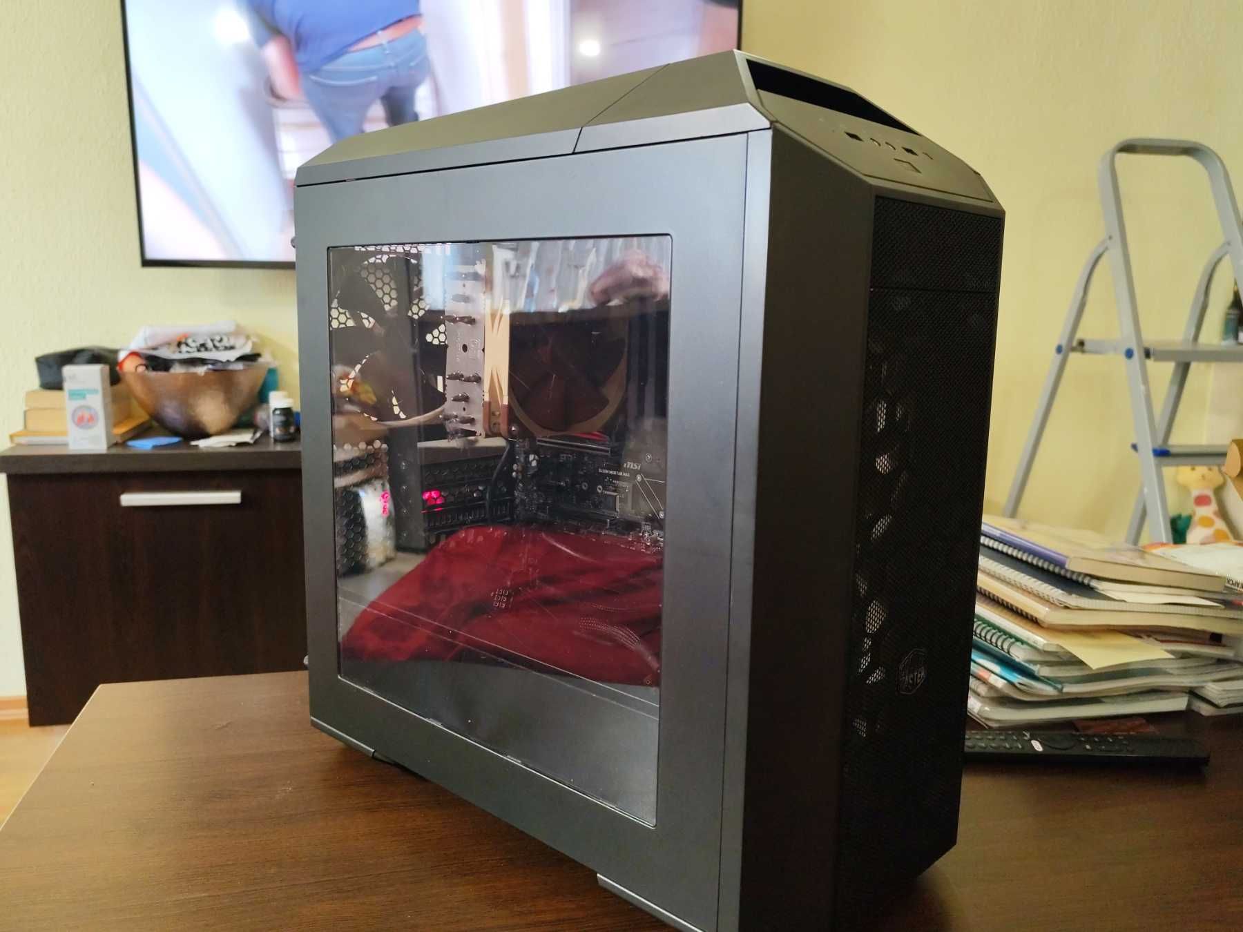 Компютър за игри с Ryzen 5600X и Nvidia GTX1080ti
