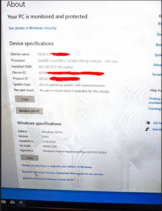 Лаптоп HP ProBook 470 G5 (със забележка)