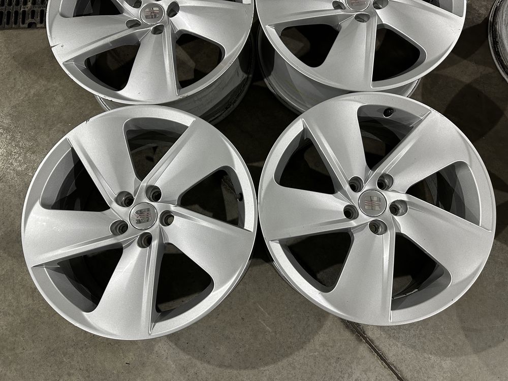 4бр. Отлични 17” Джанти 5х100 за -SEAT/VW/SKODA/VAG- 7Jx17H2, ET46