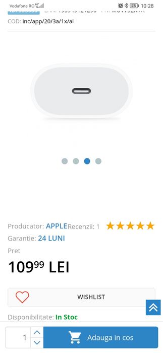 Încărcător watch apple S9/tableta 5th