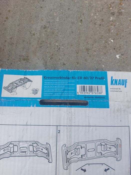 Vand Conector Transversal Knauf CD 60/27 Profil