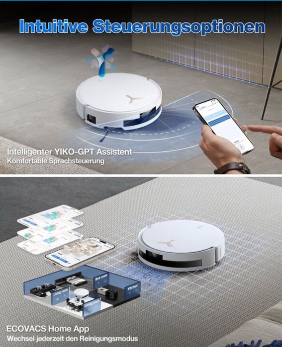 Aspirator robot Ecovacs DEEBOT T50 MAX PRO OMNI GEN2