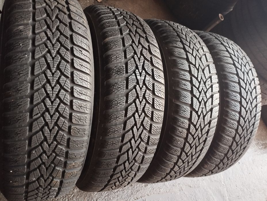 4 anvelope  semi noi 195 65 15 91T  Dunlop Iarna impecabile