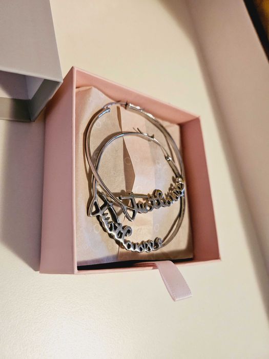 Оригинални обици JustCavalli с лого