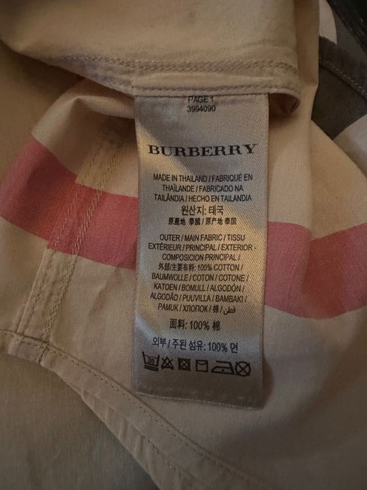 Camasa Burberry, stare foarte buna, masura XS!