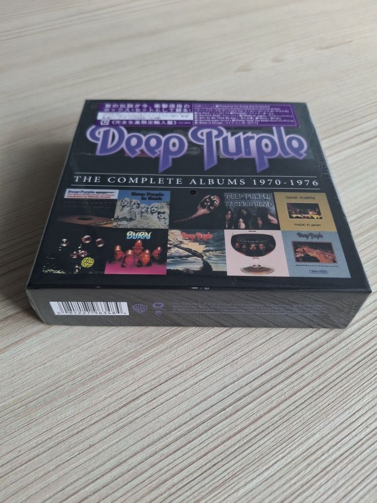 Deep Purple cd box set 10 albume sigilat