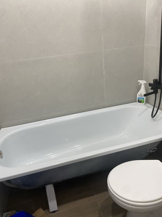 Ванна белая размер 1,70, металл