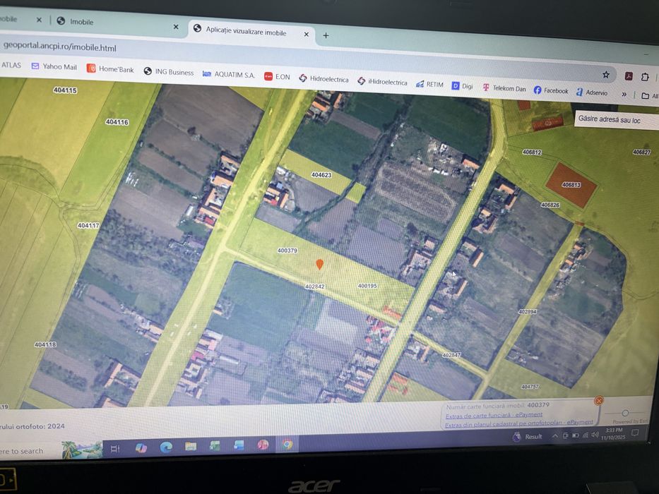 Proprietar parcele 5-600mp Agrovillage in Brestovat