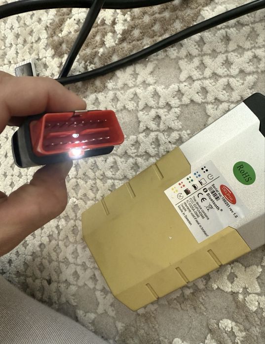 Kit Laptop cu diagnoza auto delphy ds150E baterie noua impecabil