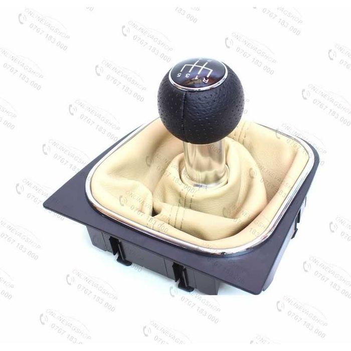 Nuca piele perforata S-line + manson VW Golf 5, Golf 6, Jetta