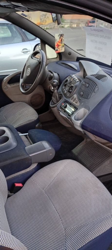Fiat multipla 1.4 бензин метан