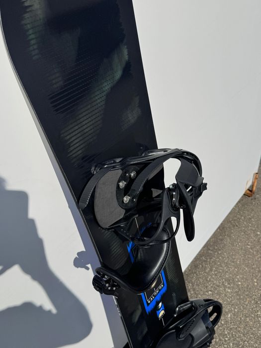 Placa snowboard Salomon + legaturi + husa transport/protectie placa