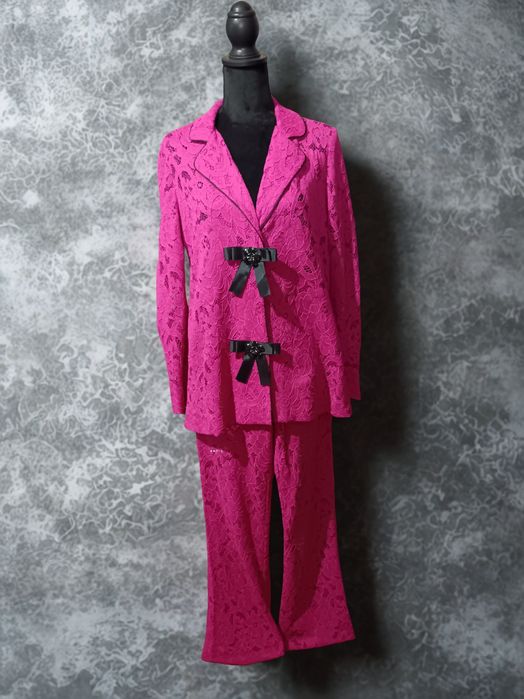 Compleu dantela fucsia