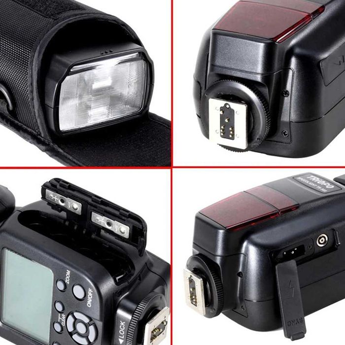 TTL Светкавица Triopo TR-988 за DSLR фотоапарати Canon и Nikon