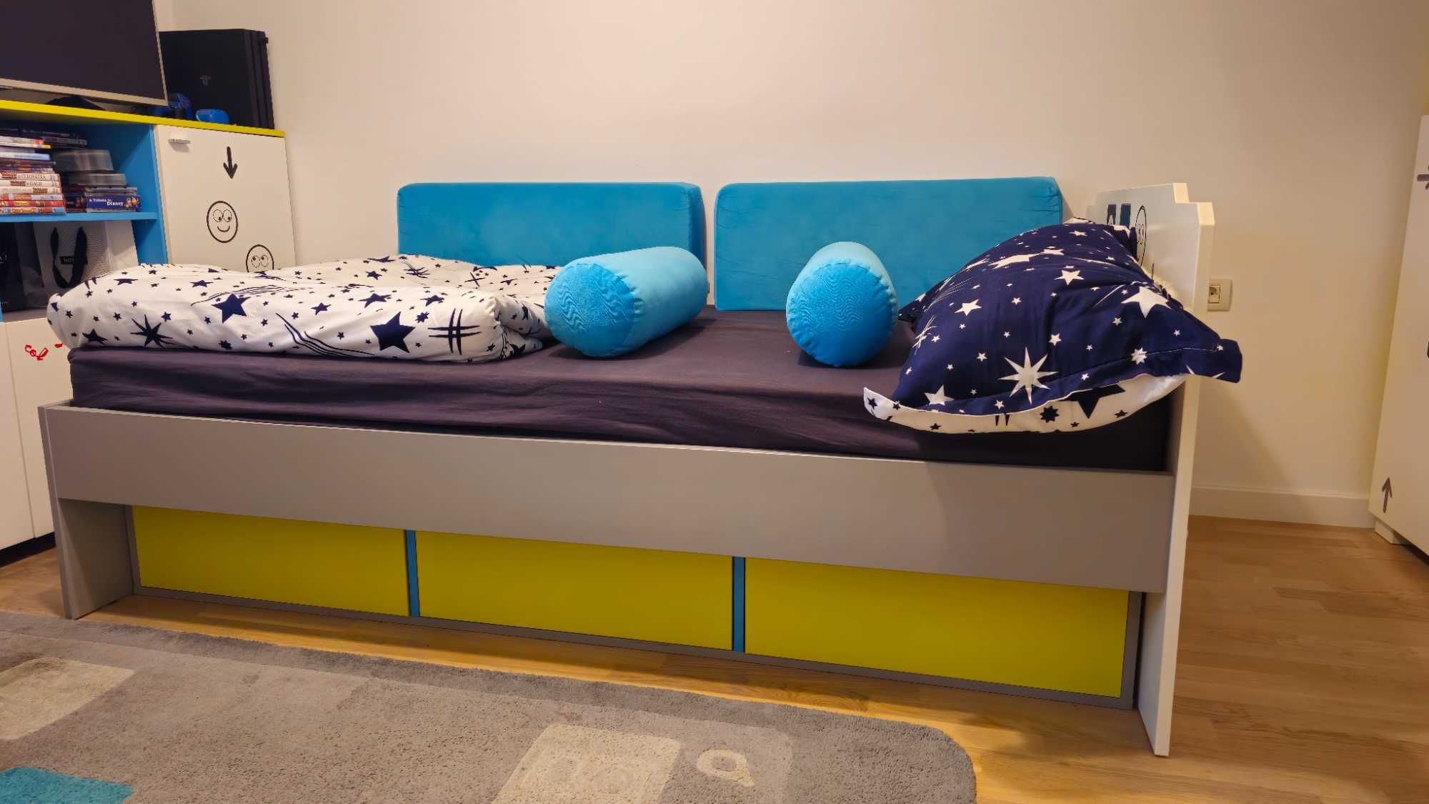 Ansamblu mobilier copii lux, Mobexpert (LOL), fețe MDF gravate 3D