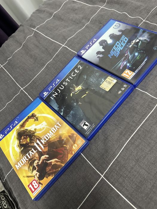 Jocuri ps4 Nfs, mortal kombat, injustice