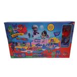 Set eroi in pijamale circuit garaj 233 IdeallStore®, multicolor, 55 cm